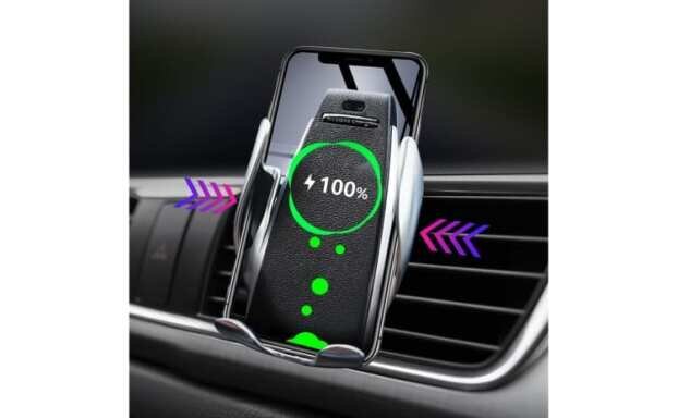 Incarcator auto wireless, cu senzor inteligent, Smart Sensor S